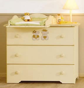 Une commode 3 tiroirs pour chambre bébé