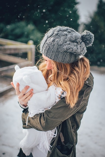 vacances à la montagne avec bébé